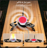 سرشعله تاشو با شعله مادون قرمز اسنوهاک مدل BLAZE کد SN-C6197