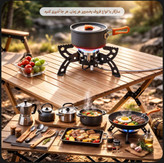 سرشعله تاشو با شعله مادون قرمز اسنوهاک مدل BLAZE کد SN-C6197