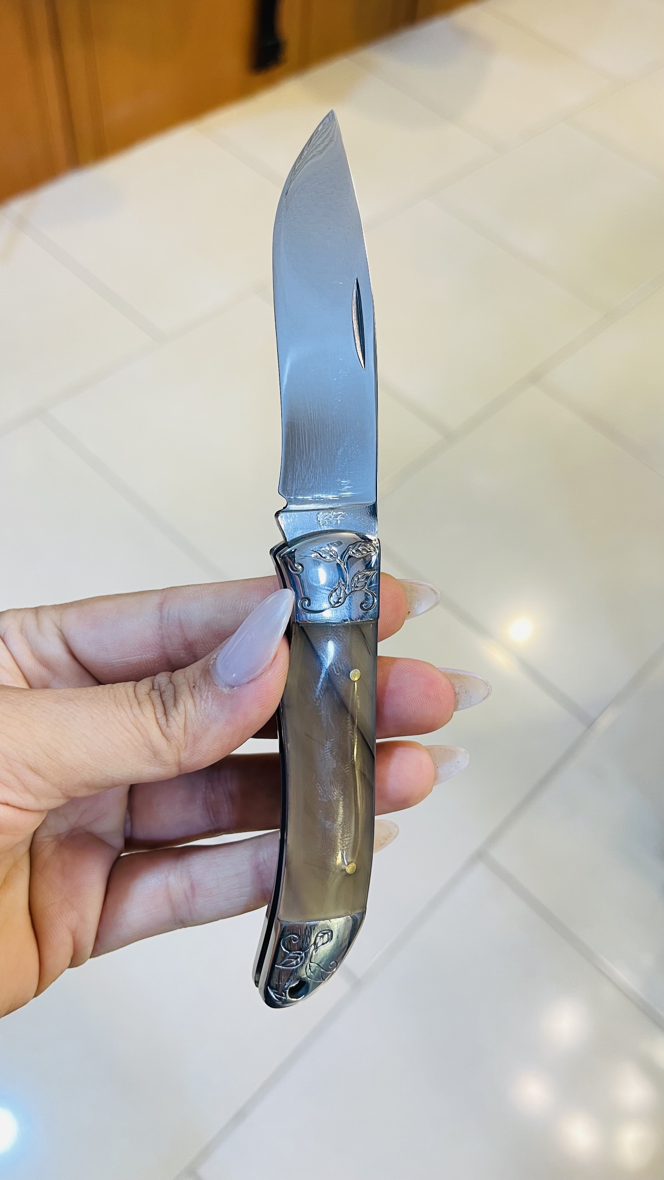 چاقو جراحی دسته استخوان اورجینال